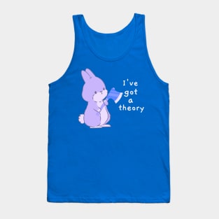 Buffy "I've got a theory" quote purple Tank Top